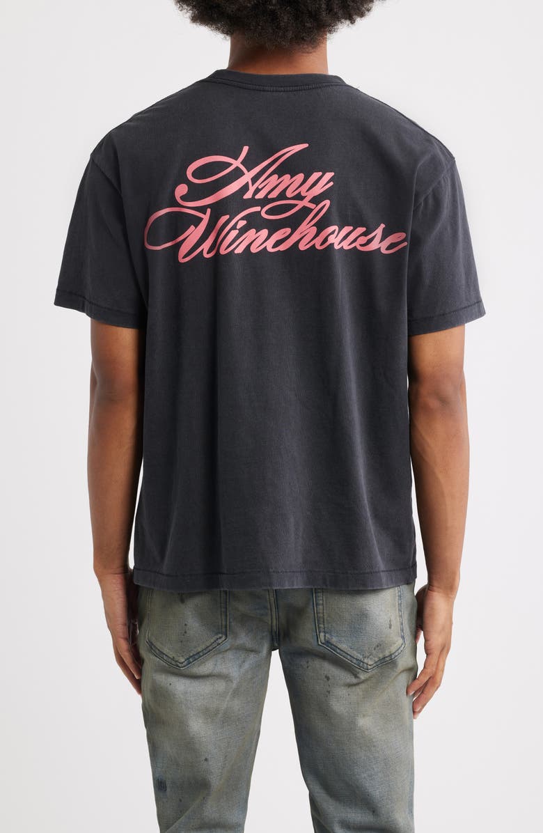 BRAVADO Oversize Amy Winehouse Graphic T-Shirt, Alternate, color, Black Wash