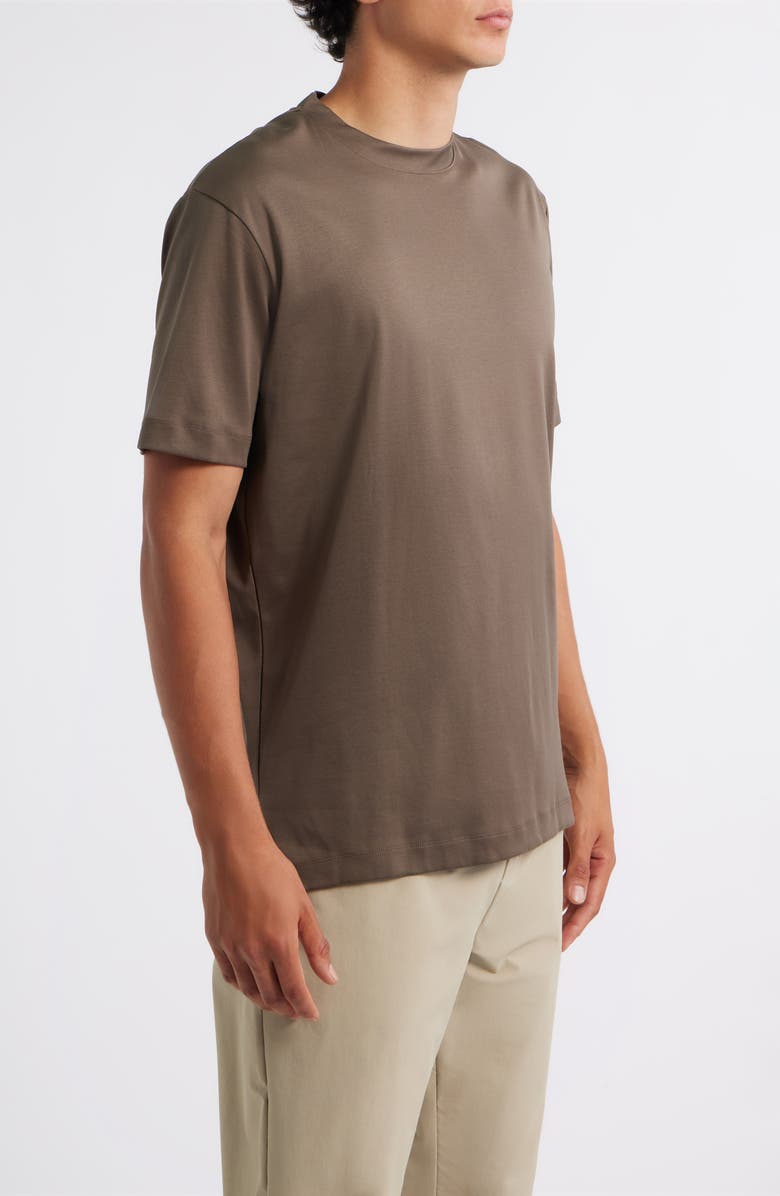 Aurélien AUR1 Solid Cotton T-Shirt, Alternate, color, Ash Grey