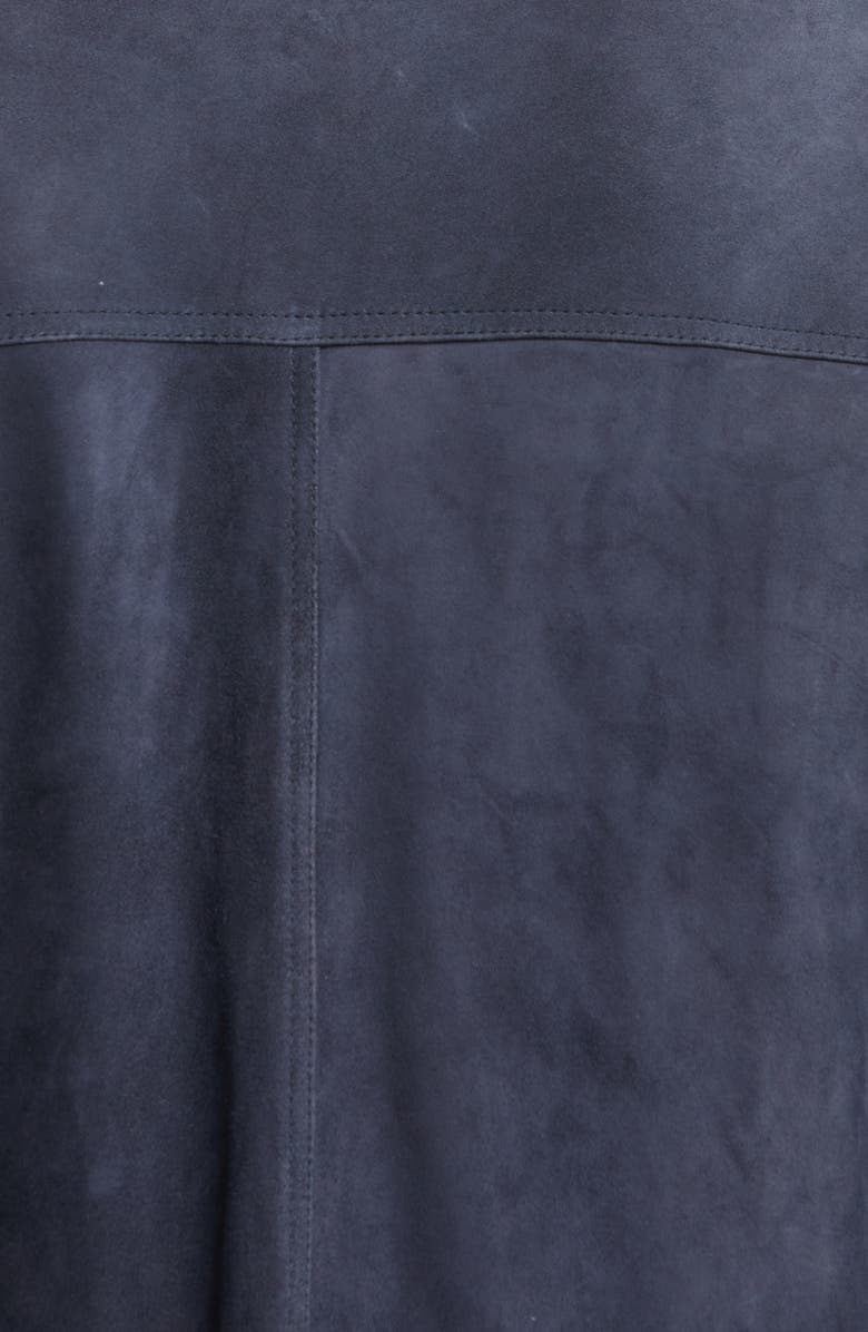 Emporio Armani Suede Bomber Jacket, Alternate, color, 