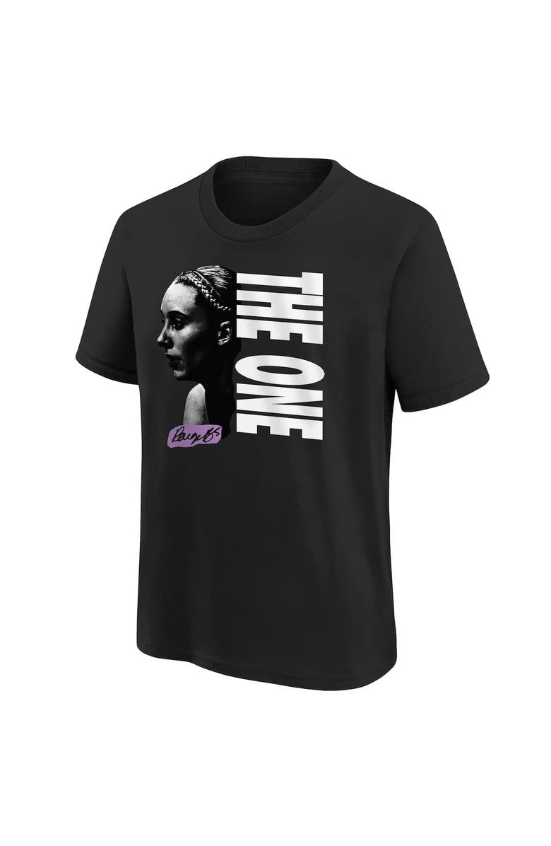 Nike Youth Nike Paige Bueckers Black 2025 WNBA Draft The One T-Shirt, Alternate, color, Black