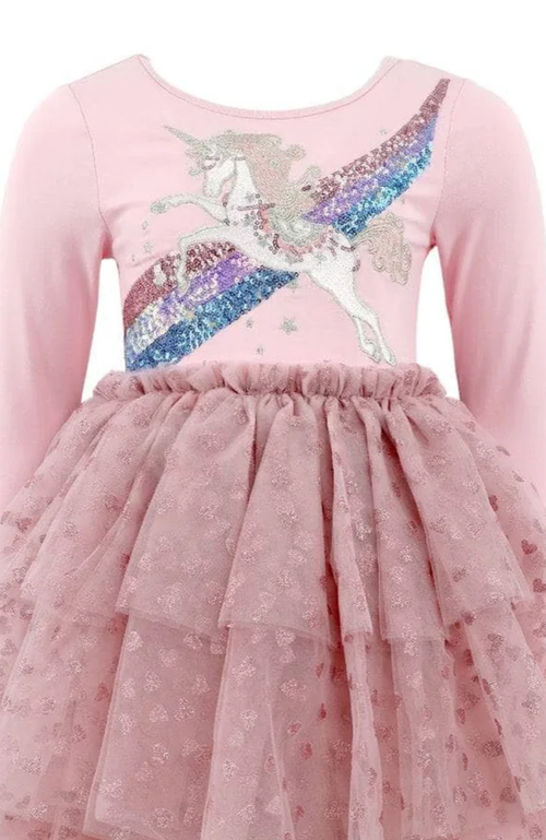 Lola + The Boys Magic Unicorn Tutu Dress