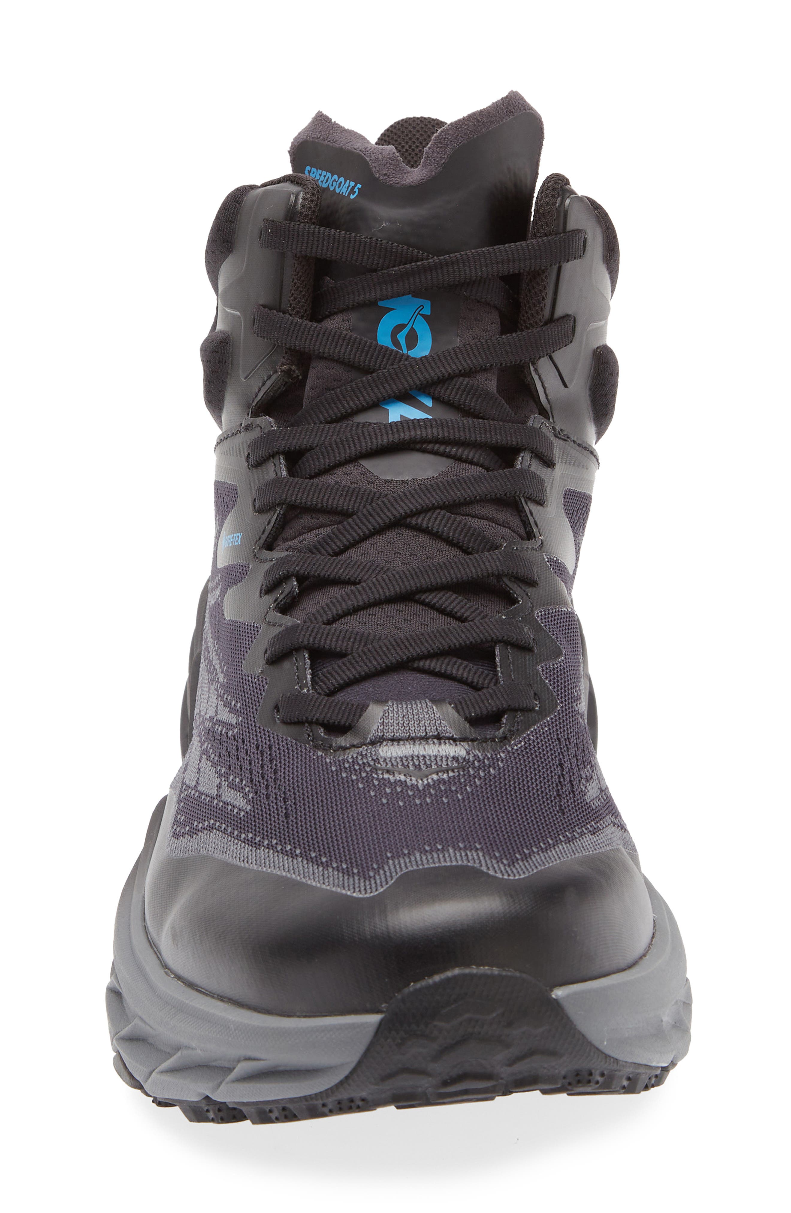 HOKA Speedgoat 5 Mid Gore-Tex Trail Running Shoe, Alternate, color, 