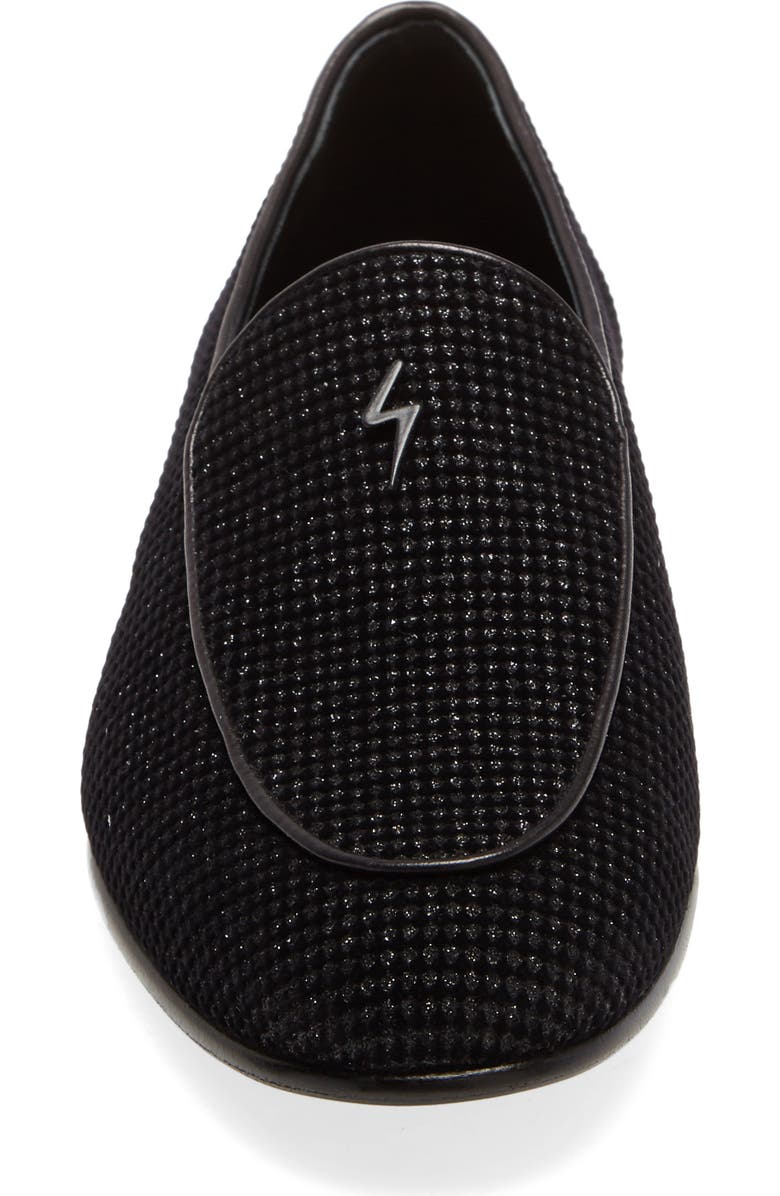 Giuseppe Zanotti Glitter Loafer, Alternate, color,