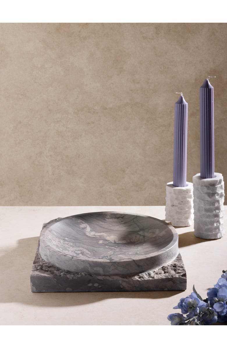 GAURI KOHLI Shayne Onyx Decorative Bowl, Alternate, color, Hazel Brown Onyx