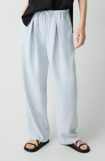 Theory Pleated Drawstring Pants