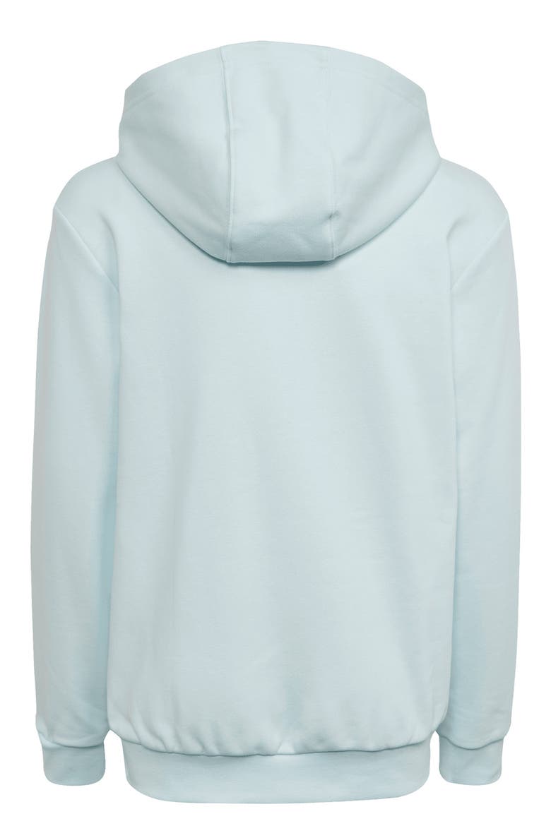 Kids' Trefoil Hoodie, Alternate, color, ALMOST BLUE