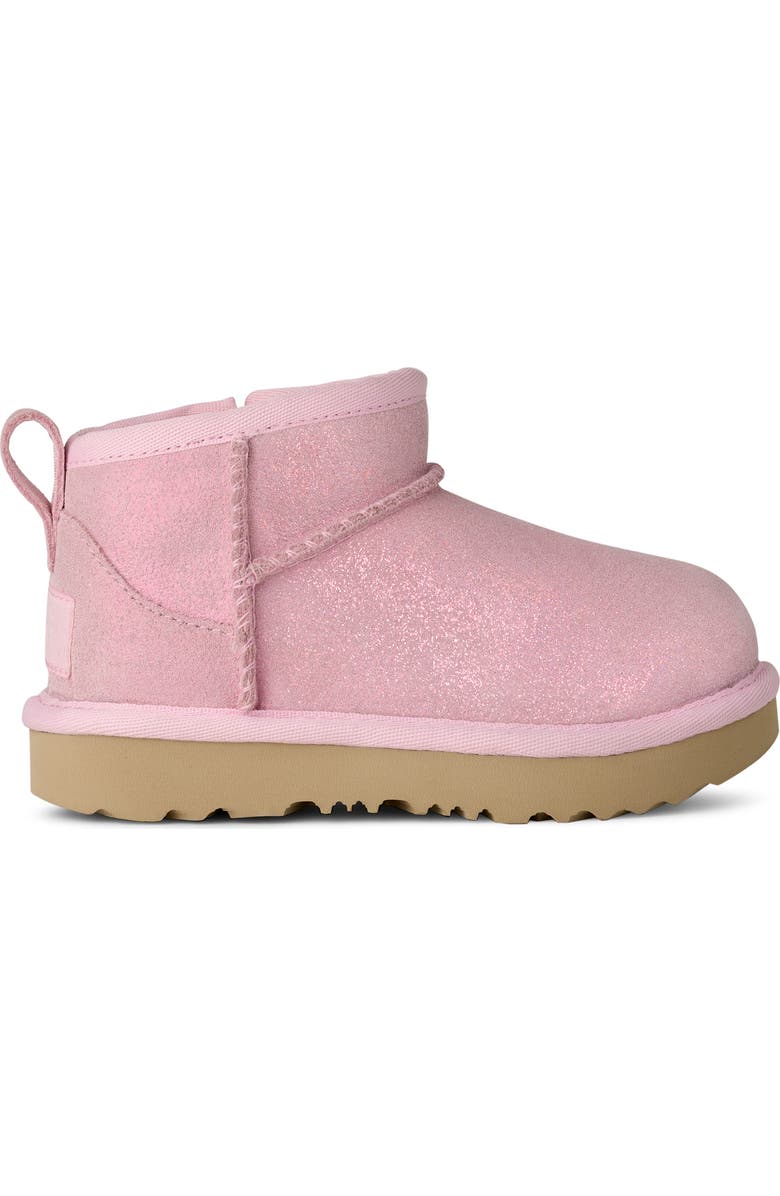 UGG<sup>®</sup> Kids' Classic Ultra Mini Dazzle Boot, Alternate, color, Ribbon Candy