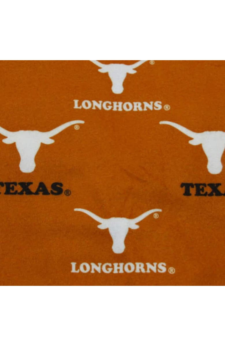 GENUINE STUFF Texas Longhorns Youth Texas Orange Team Logo Flannel Pajama Pants, Alternate, color, 