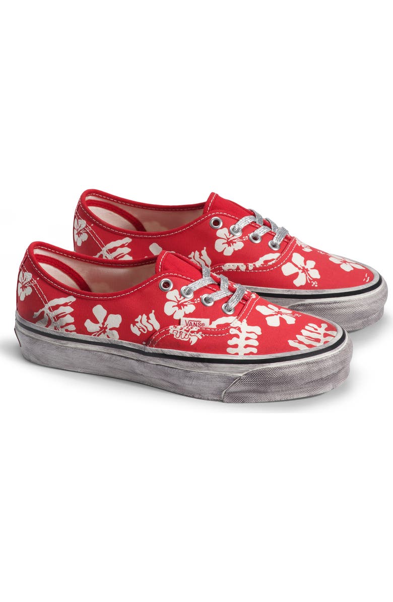 Vans Premium Authentic Sneaker, Main, color, Red