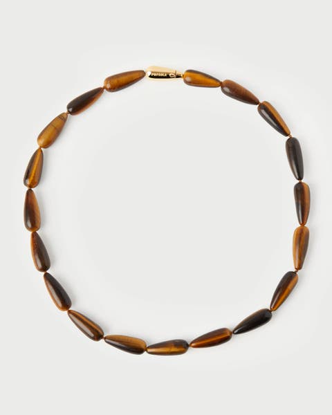 Tiger Eye Drop necklace