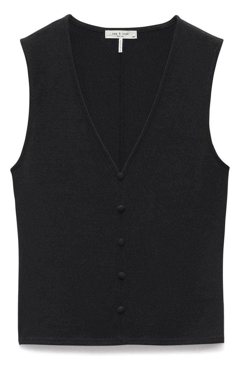 rag & bone The Knit Button-Up Tank, Alternate, color, 