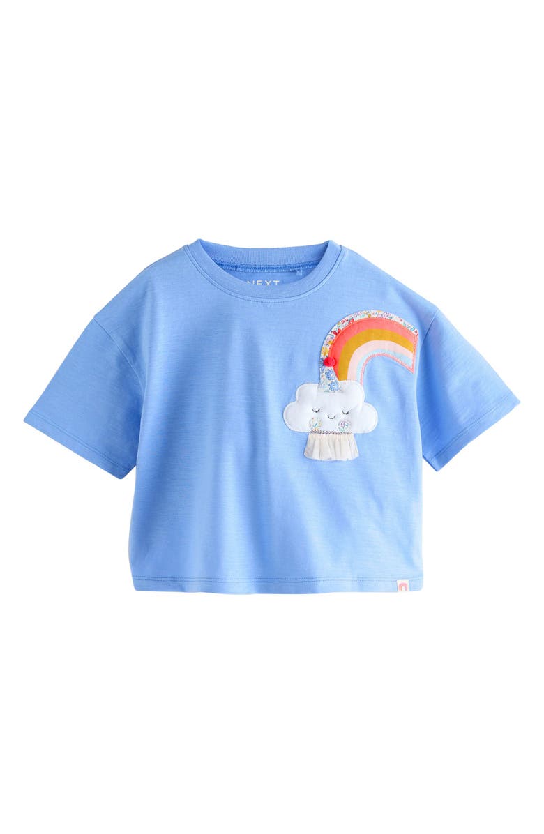 NEXT Kids' Assorted 4-Pack Cotton T-Shirts, Alternate, color, Multi White