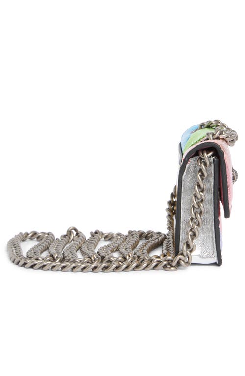 Kurt Geiger London Micro Kensington Faux Leather Crossbody Bag In Neutral