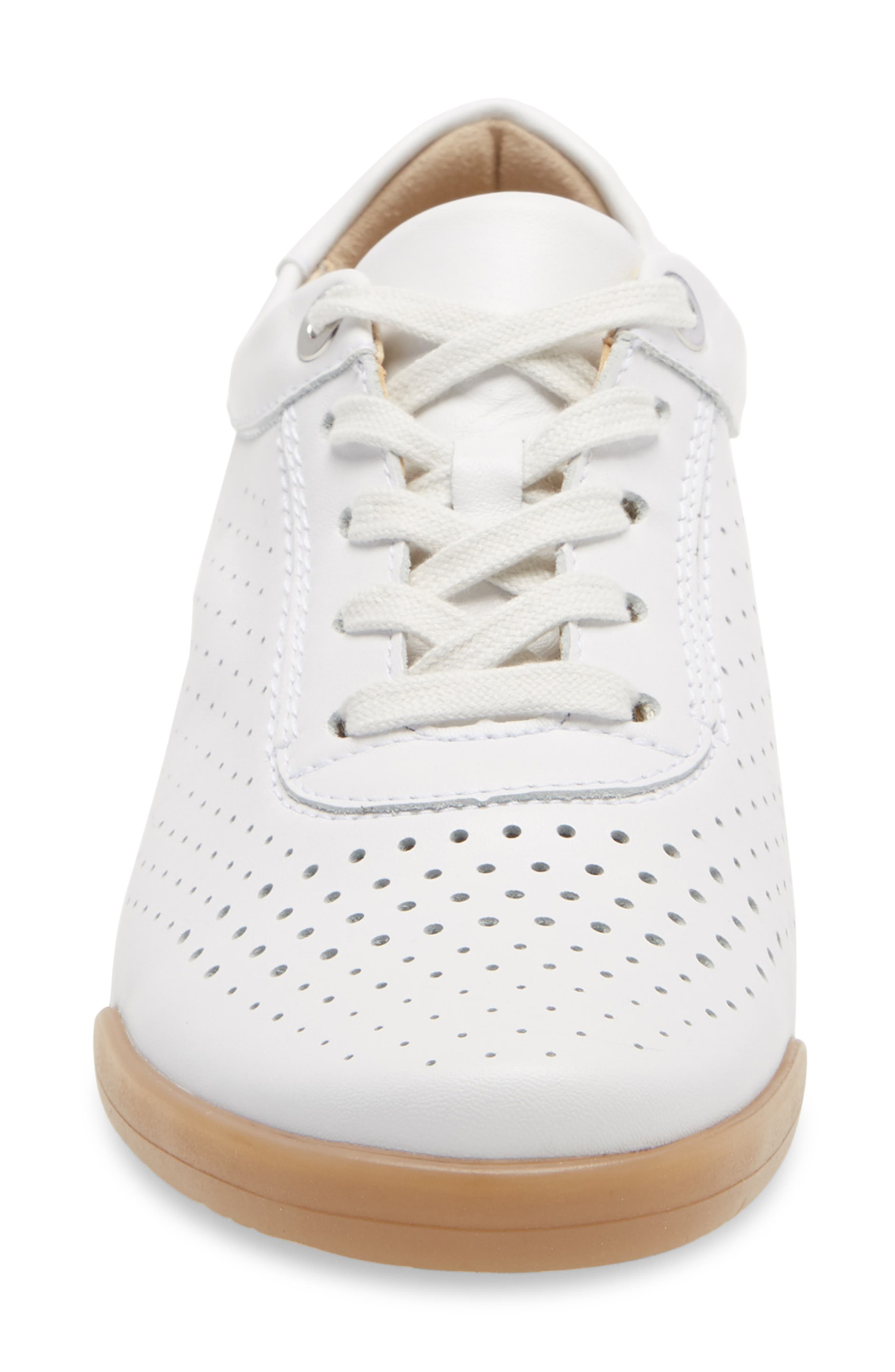 ara Alexis Lace-Up Flat, Alternate, color, 