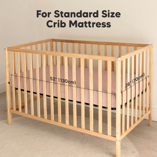 Keababies 2-pack Lyra Muslin Crib Sheets In Brown
