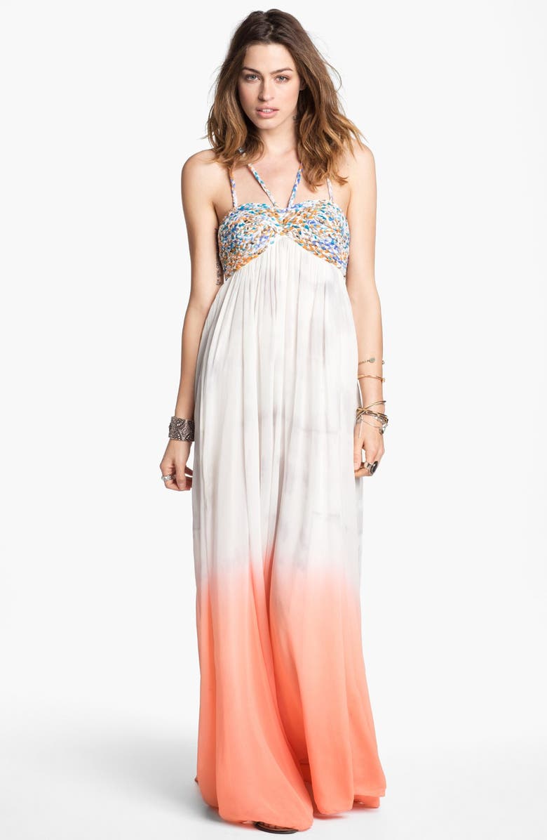Free People 'Snake Goddess' Maxi Dress, Main, color,