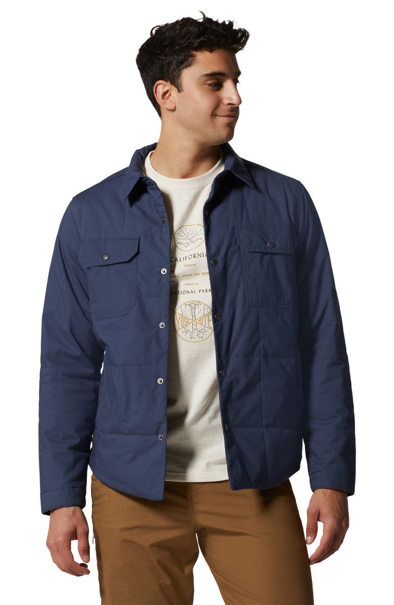 Mountain Hardwear Insulated Ripstop Shacket, Alternate, color,