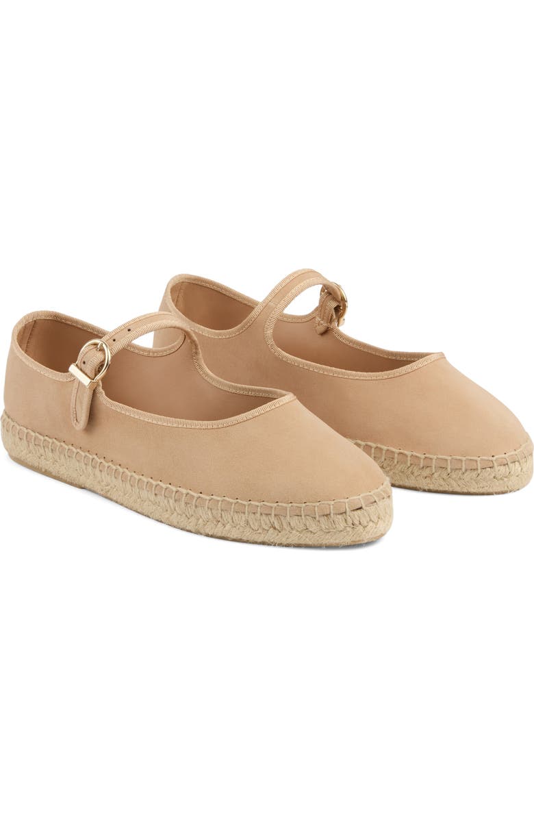 LK Bennett Emmie Mary Jane Espadrille, Main, color, Trench