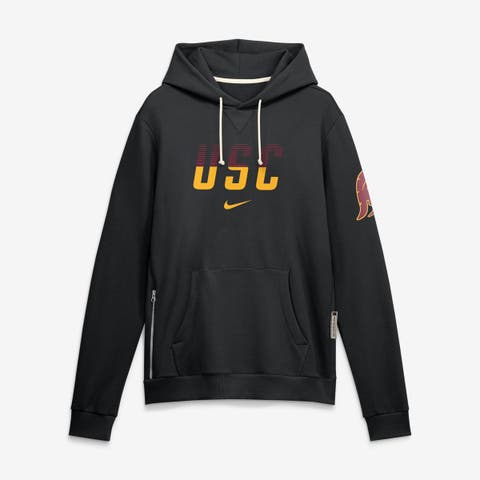 Men's Nike Black USC Trojans 2026 Sideline Standard Issue Dri-FIT Hoodie