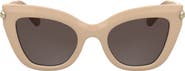 Longchamp Roseau 50mm Gradient Cat Eye Sunglasses