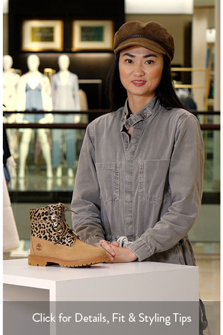Premium Genuine Calf Hair 6-Inch Waterproof Boot video