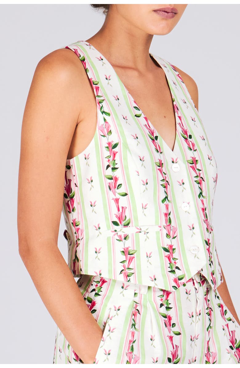 RACHEL ANTONOFF Barry Vest, Main, color, Bellflower Stripe