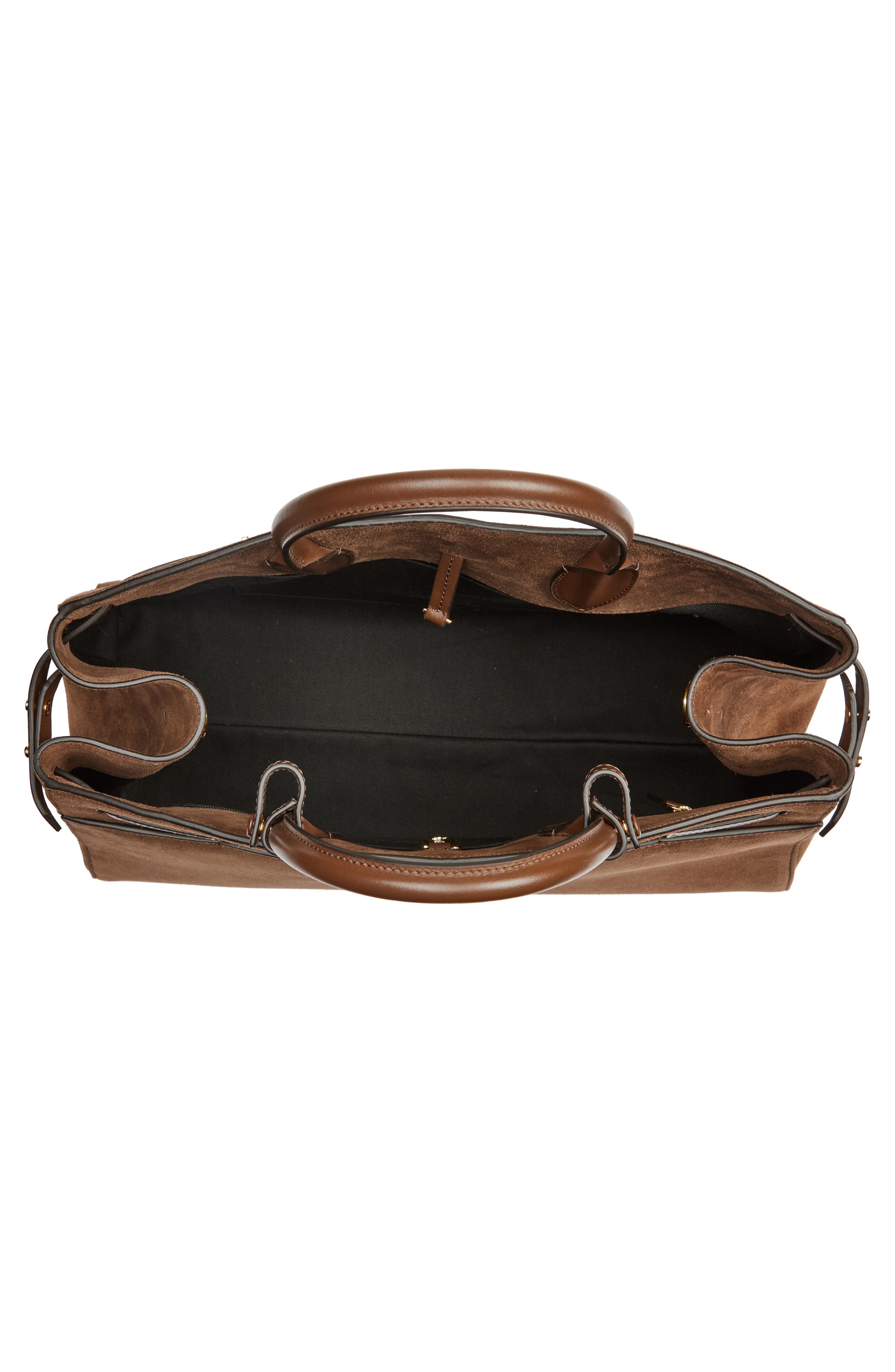 New York Leather Satchel, Alternate, color, MOCHA / MOCHA