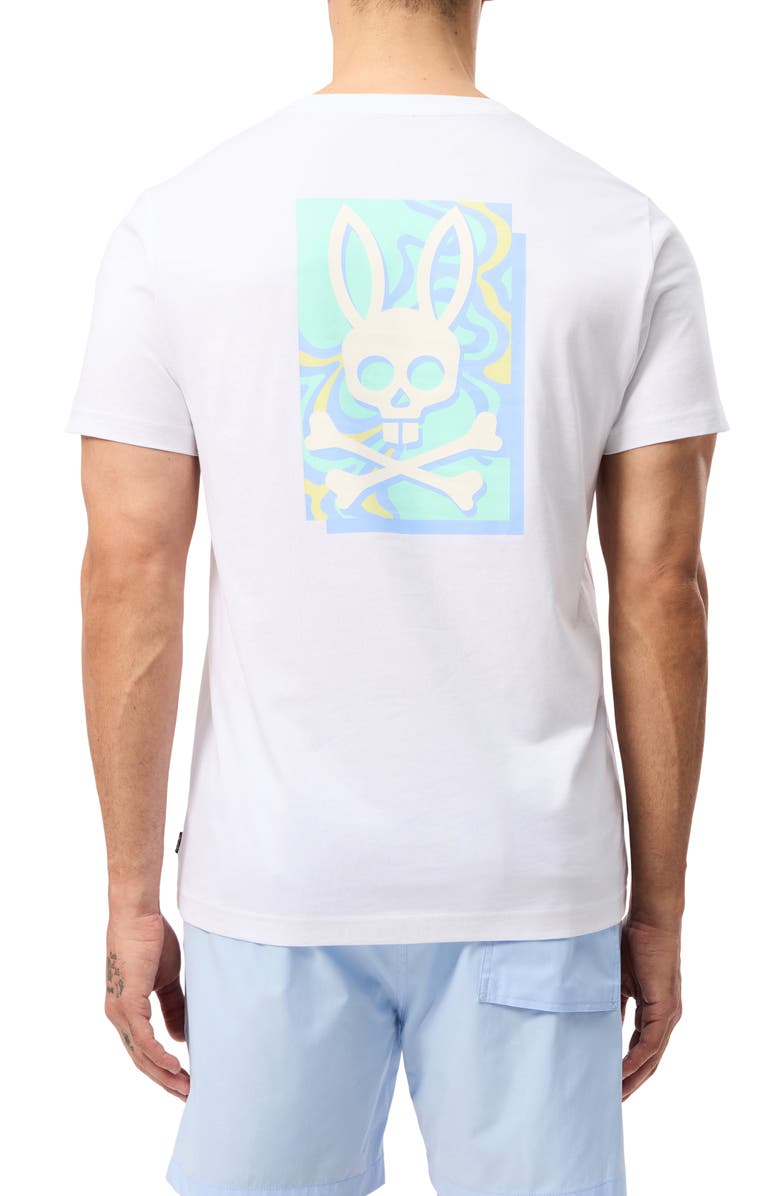 Psycho Bunny Mason Pima Cotton Graphic T-Shirt, Alternate, color, 