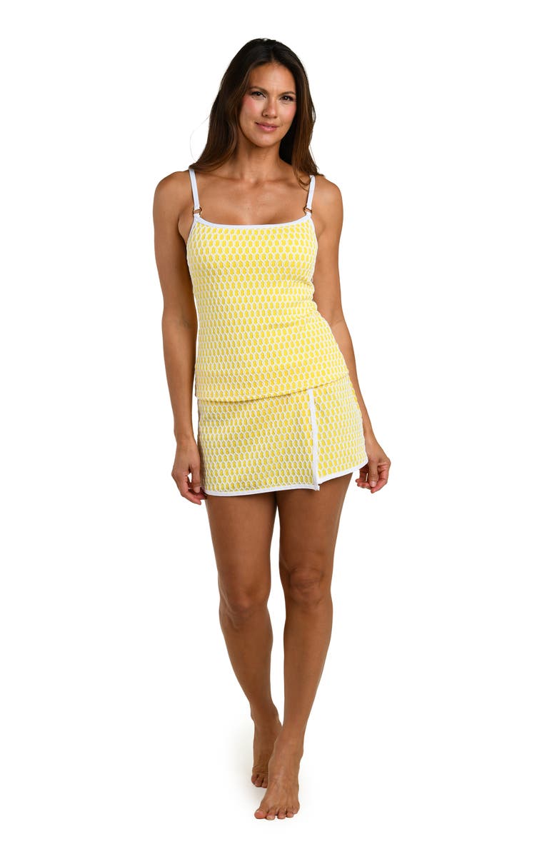 La Blanca Prep Tankini Top, Alternate, color, Soleil