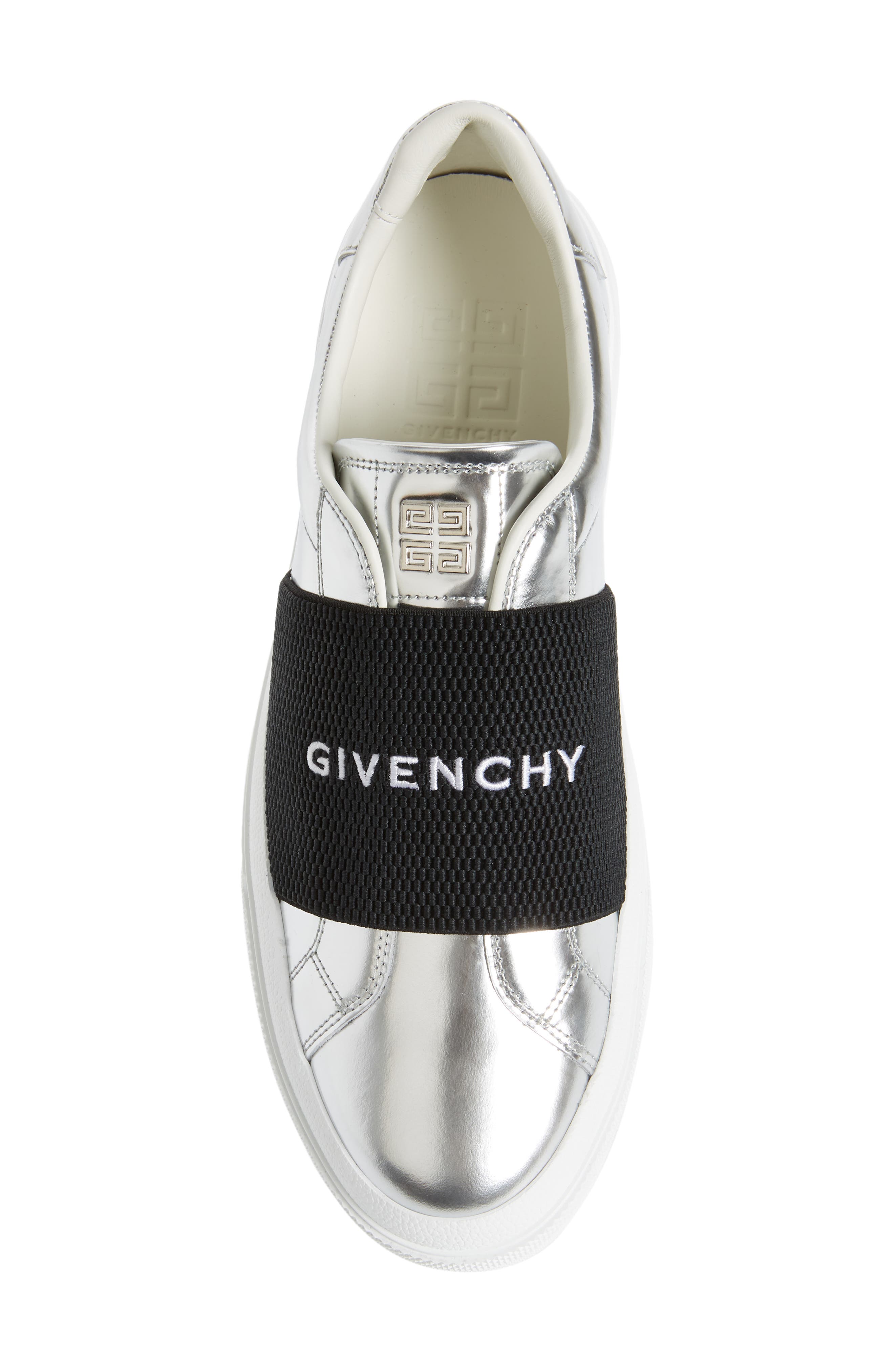 Givenchy City Court Metallic Slip-On Sneaker, Alternate, color, 