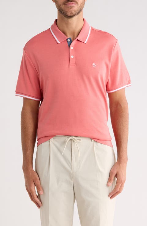 Tipped Cotton Interlock Polo