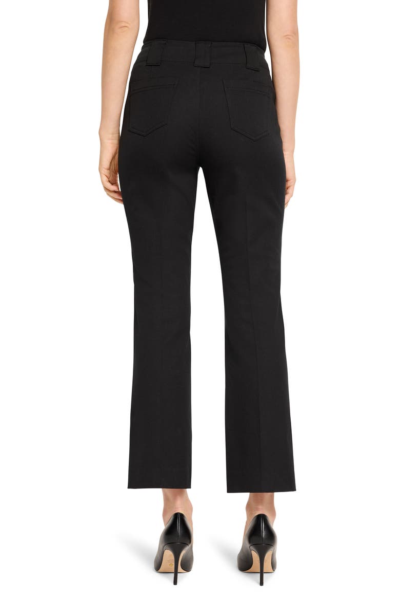 Plaza Ankle Demi Bootcut Pants, Alternate, color, BLACK ONYX