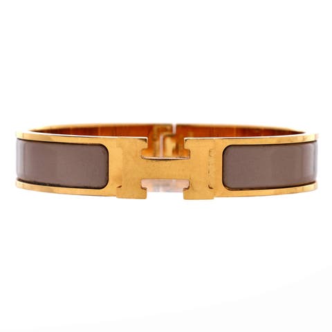Clic H Bracelet Enamel Narrow