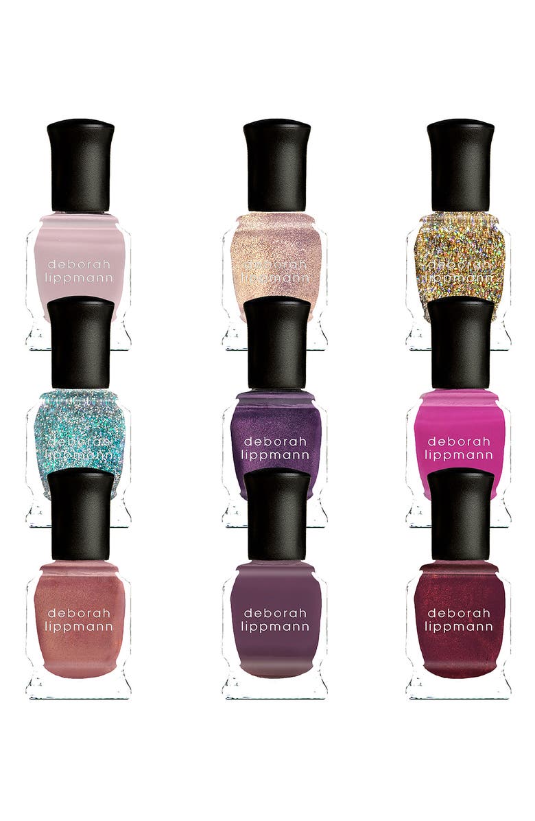 Deborah Lippmann Dance Party Nail Polish Set USD $108 Value, Main, color, 