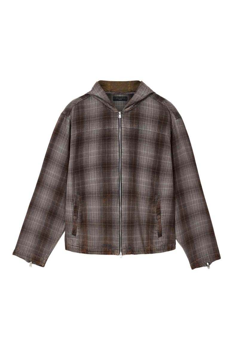 Santo Hooded Shirt Jacket, Main, color, SHALE GREY