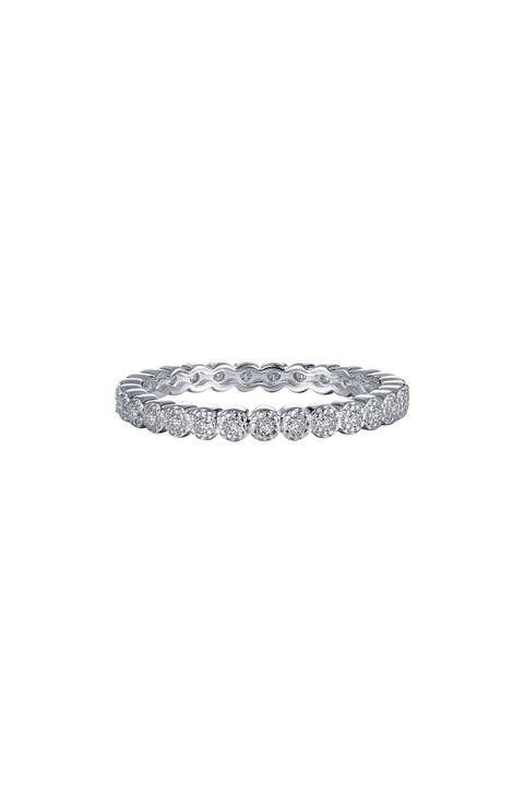 Simulated Diamond Eternity Band