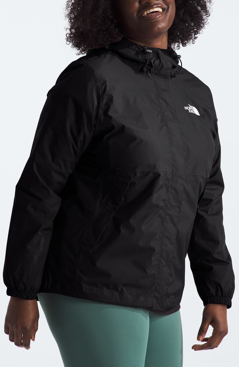 The North Face Antora Water Repellent Jacket, Alternate, color, Tnf Black-Npf