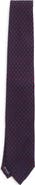 J. Mueser Diamond Dot Wool Tie