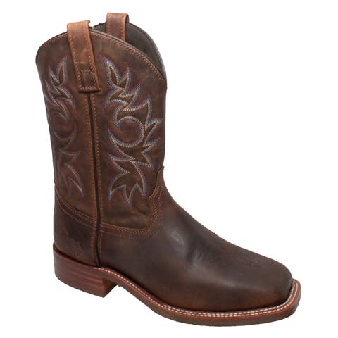 11" Western Square Toe Boots