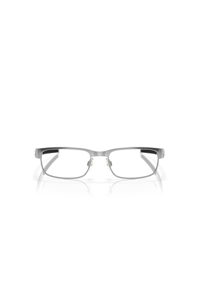 55mm Rectangle optical glasses, Alternate, color, Silver