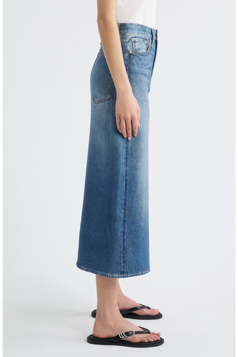 rag & bone Miramar Gillian Trompe l'Oeil Faux Denim Cotton Terry