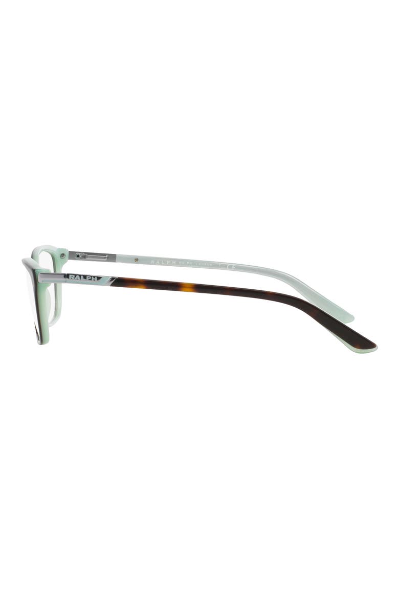 52mm Square Optical Glasses, Alternate, color, BLUE HAVANA