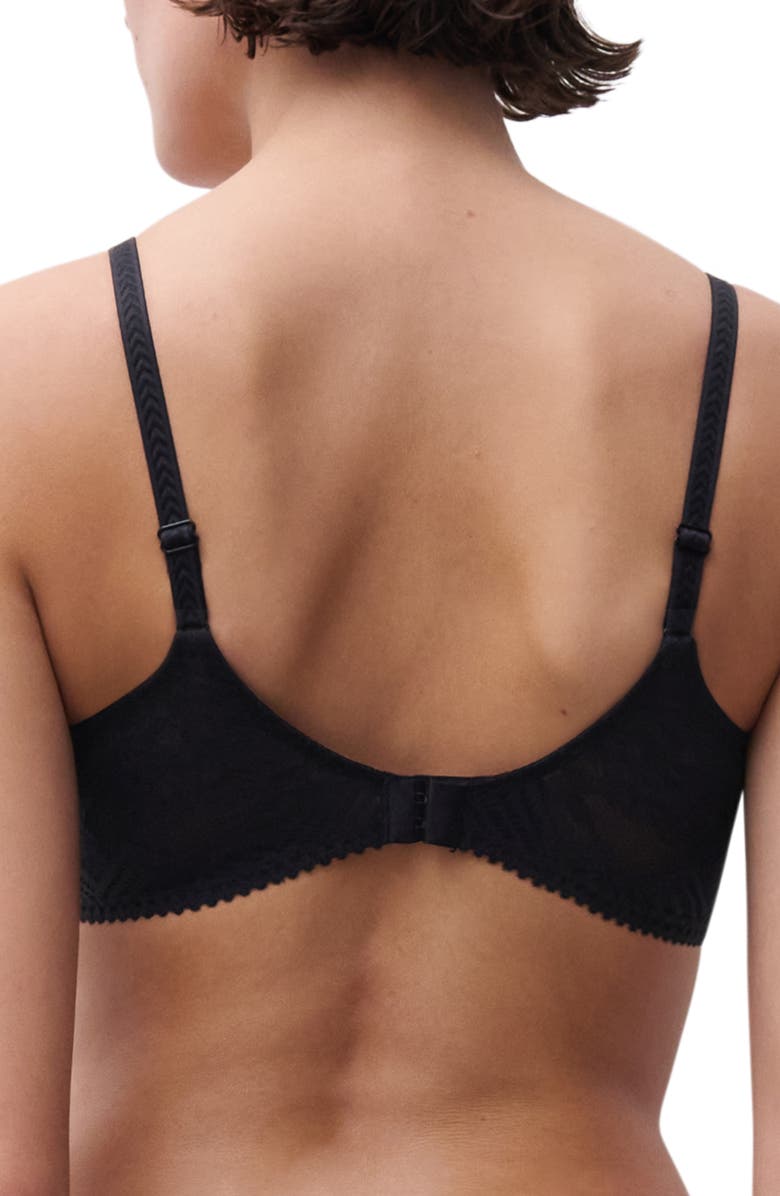Chantelle Lingerie Origins Full Support Wirefree Bra, Alternate, color, Black