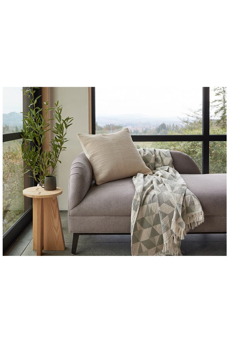 Marshall Organic Cotton Pillow Cover, Alternate, color, UNDYED W/ OYSTER