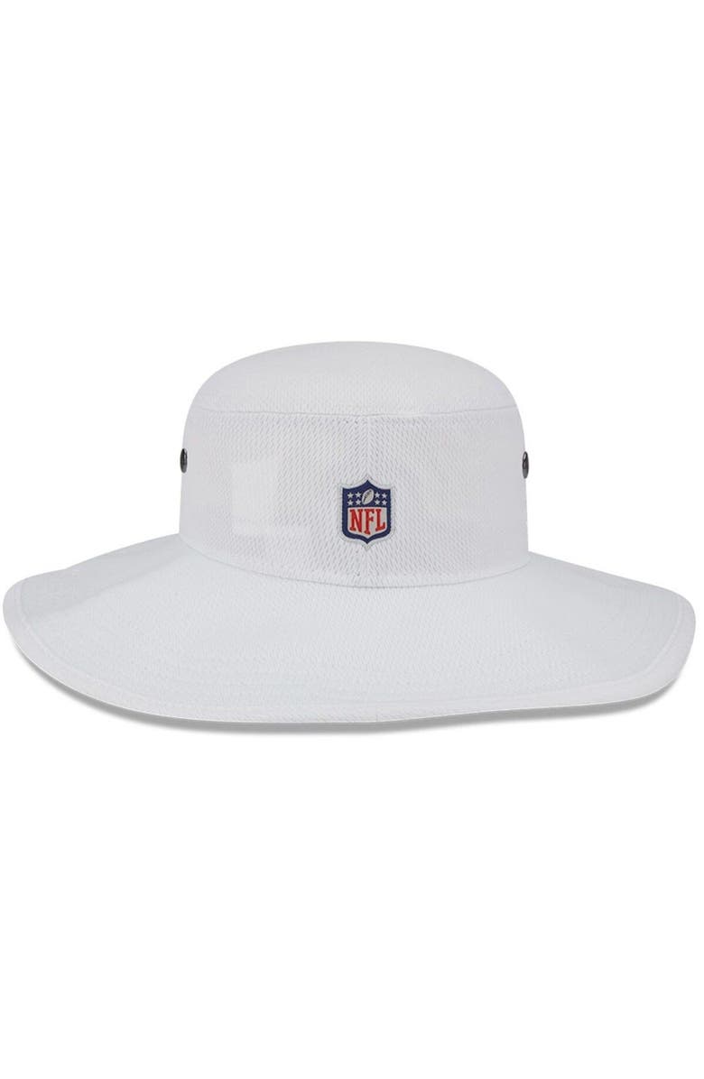 New Era Men's New Era White Los Angeles Rams 2023 NFL Training Camp Panama Bucket Hat, Alternate, color, White
