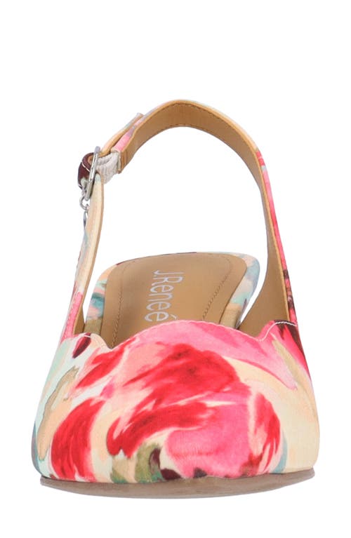 J. RENEÉ J. RENEÉ ANARA SLINGBACK POINTED TOE PUMP