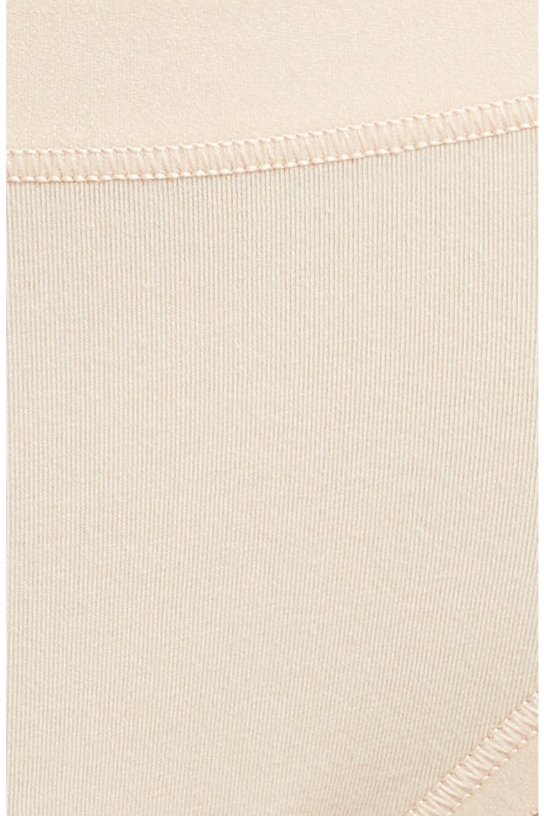 Understated Cotton Blend Bikini, Alternate, color, SAND
