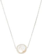 Nordstrom Demi Fine Baroque Pearl Pendant Necklace