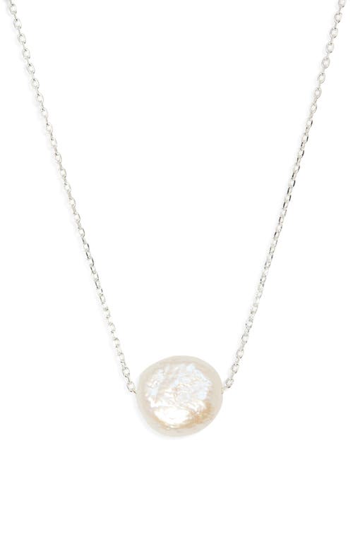 Nordstrom Demi Fine Baroque Pearl Pendant Necklace