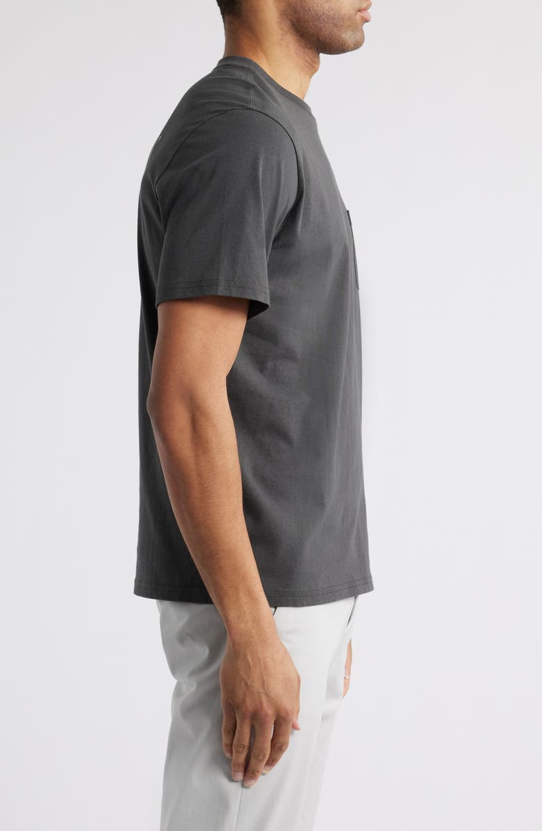 Tommy Bahama Battle of the Bands Cotton Graphic Pocket T-Shirt, Alternate, color, Coal